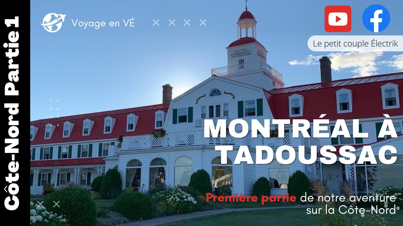 Côte-Nord en voiture électrique première partie