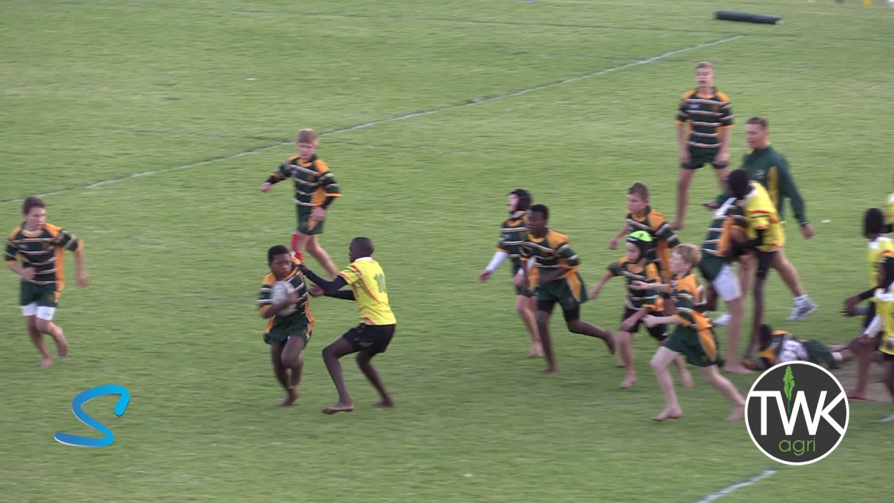 Junior Rugby Action - 1st Piet Retief vs Ermelo Primary 31-05-17