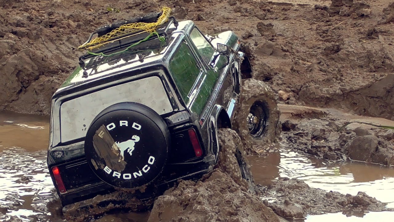 Traxxas TRX4 1979 Ford Bronco Mud Off Road Trail