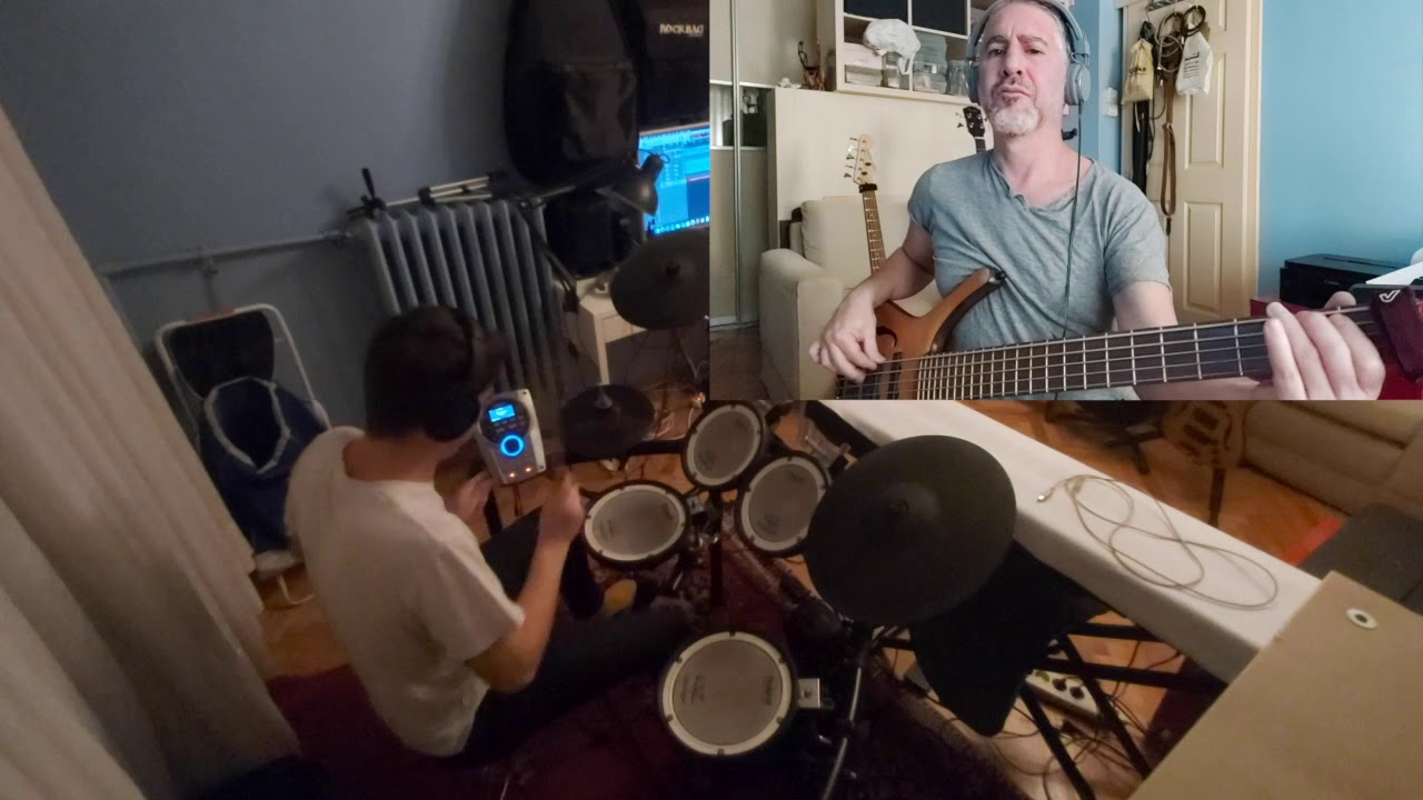 Bruno Mars - Locked Out Of Heaven (DRUM & BASS COVER BY EFE OKAY & METE OKAY)