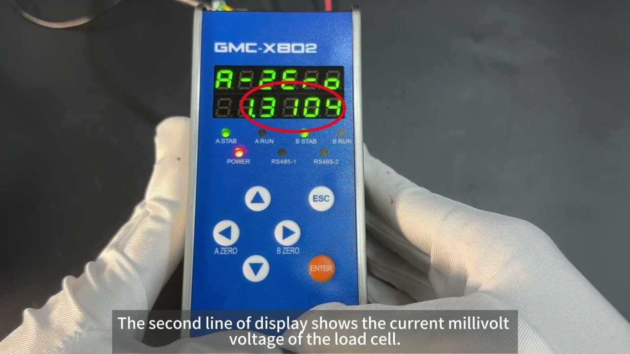 How to Calibrate Linear Feeder Controller GMC-X802CD