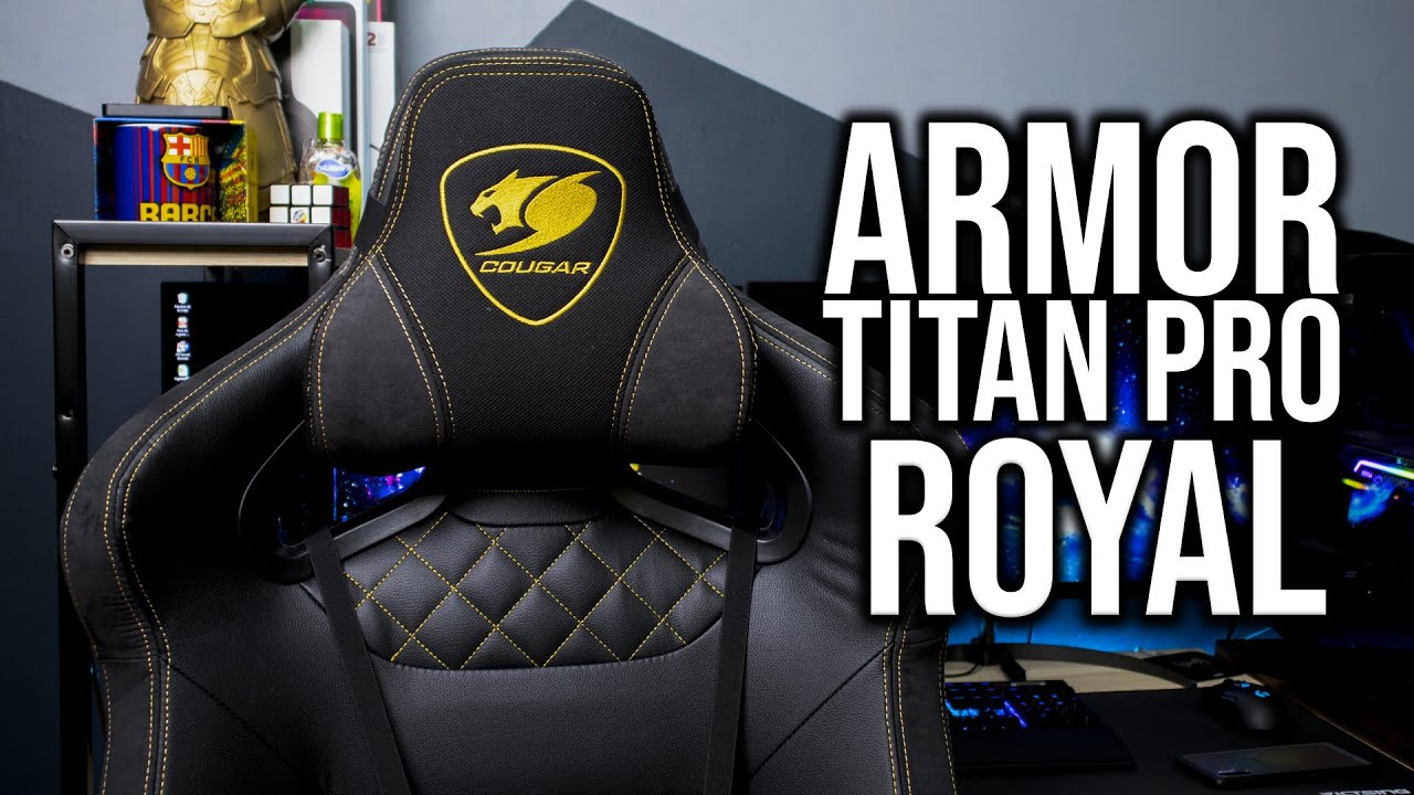 Silla gamer COUGAR ARMOR Titan Pro Royal | Armado y primeras impresiones