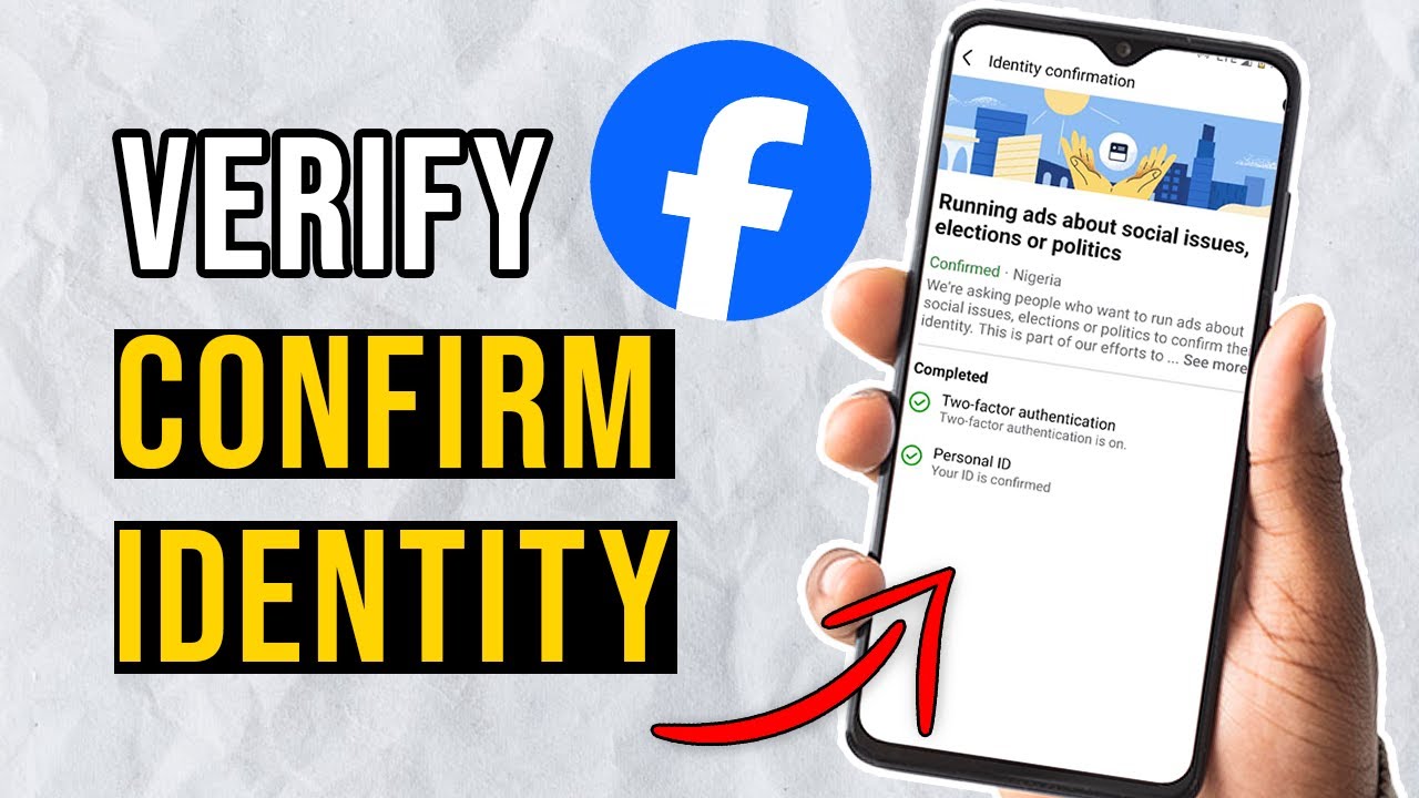 Как подтвердить/проверить личность на Facebook
