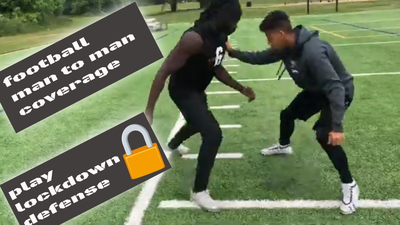 Football man to man coverage
