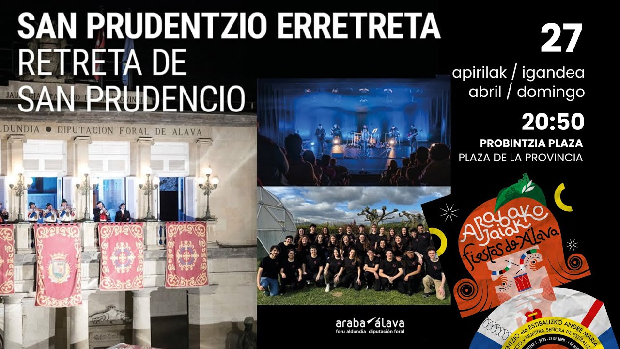 San Prudentzioren Erretreta | Retreta de San Prudencio