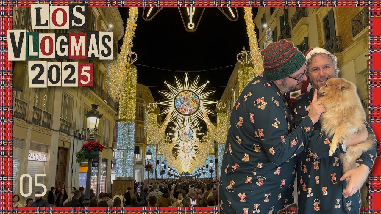 VLOGMAS 05 - LUCES, CALLE LARIOS Y EL BELÉN DE LA CATEDRAL