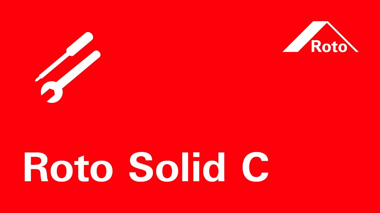 Roto Solid C | Adjustment