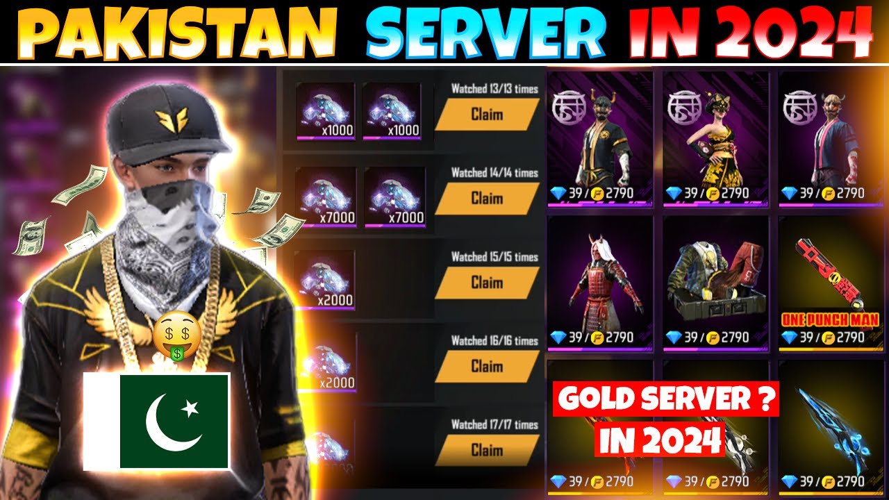 FREE FIRE PAKISTAN SERVER IN 2024 😱⚡🇵🇰 || UNKNOWN MYSTERIOUS FACTS - GARENA FREE FIRE
