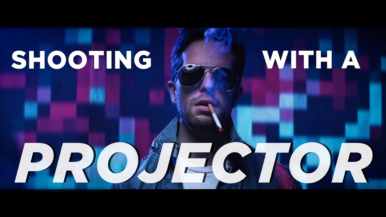 Shooting Video with a Projector! (Anamorphic)