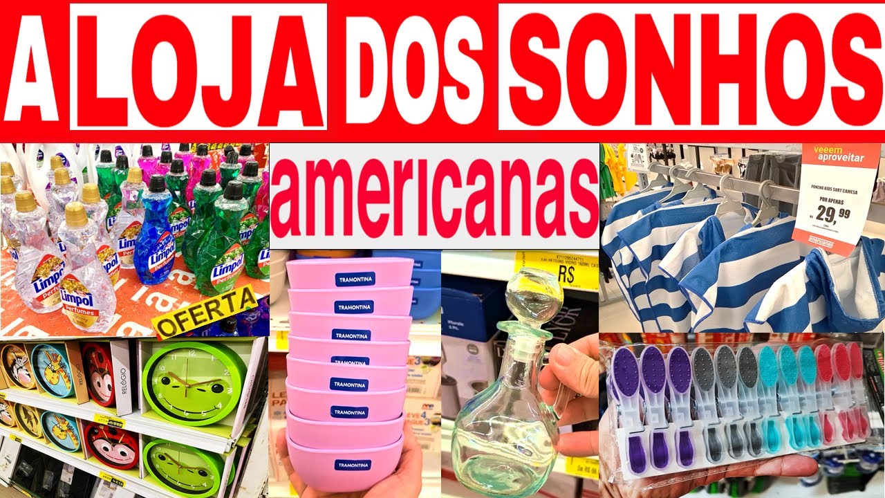 Me BELISCA pra VER se tô SONHANDO numa LOJA IMPECÁVEL que achei das LOJAS AMERICANAS - Achados TOP