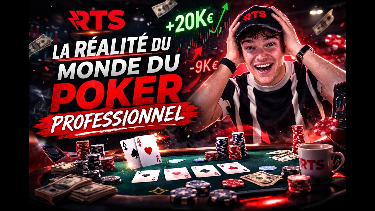 La réalité du monde du poker professionnel : Conférence RTS