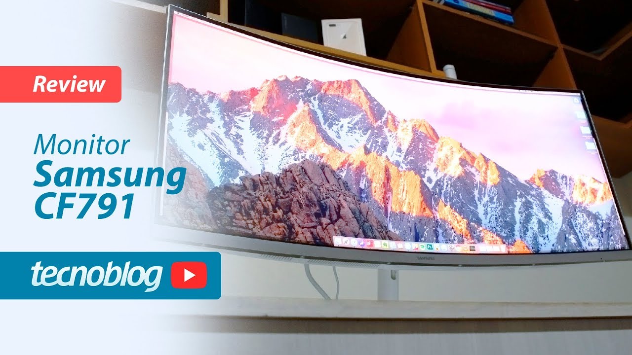 Monitor Samsung CF791 - Review Tecnoblog