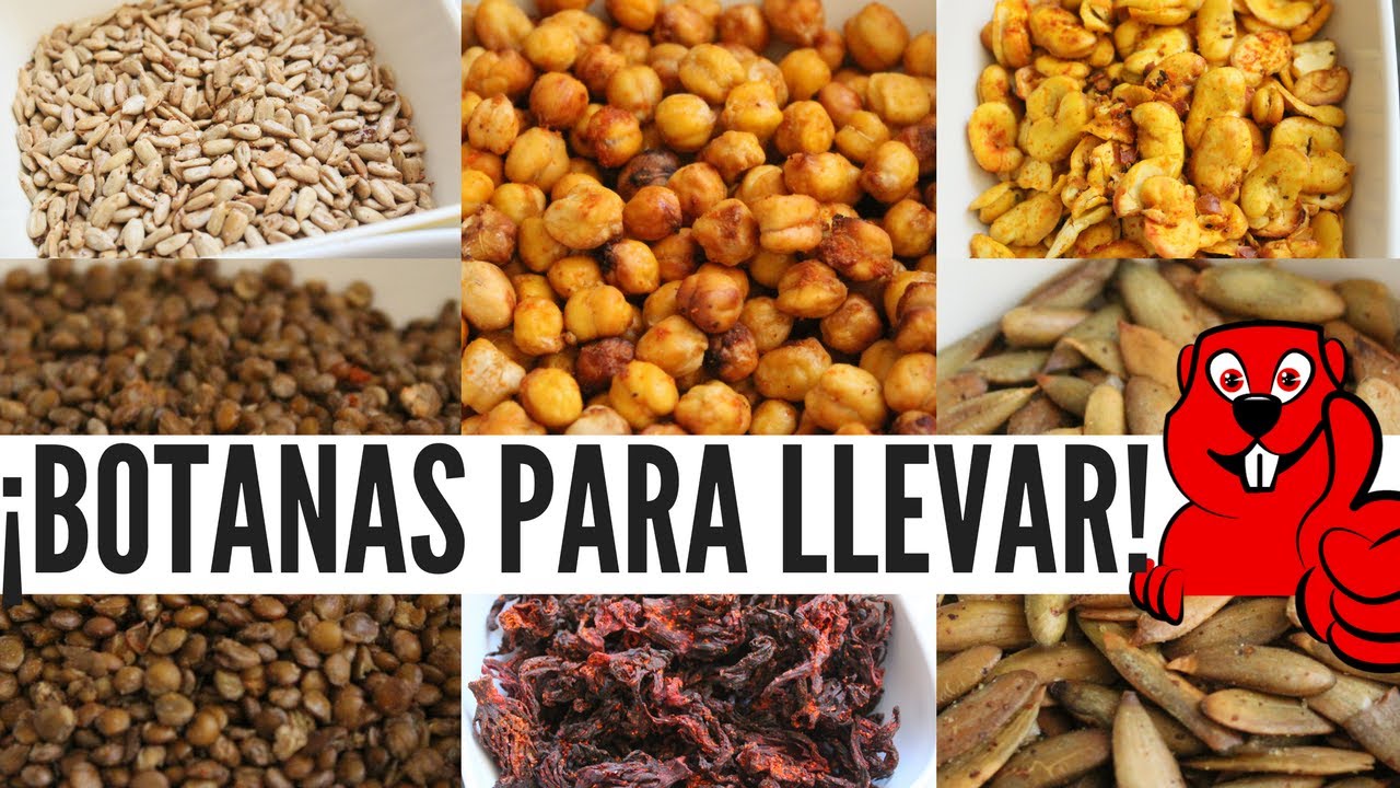 ¿¡COMO HACER RICAS BOTANAS PARA LLEVAR!? -Transición Vegana