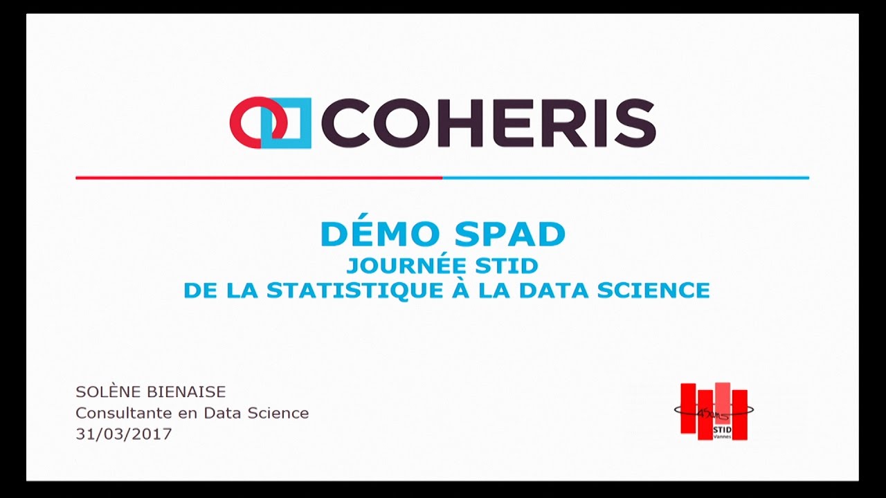 IUT Vannes - Démo SPAD par Solène BIENAISE (Entreprise COHERIS)