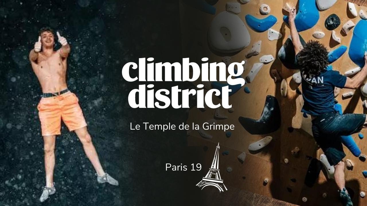 Nouvelle salle d'escalade de bloc &agrave; Paris : D&eacute;couvrez le nouveau temple de la Grimpe dans le 19&egrave;me