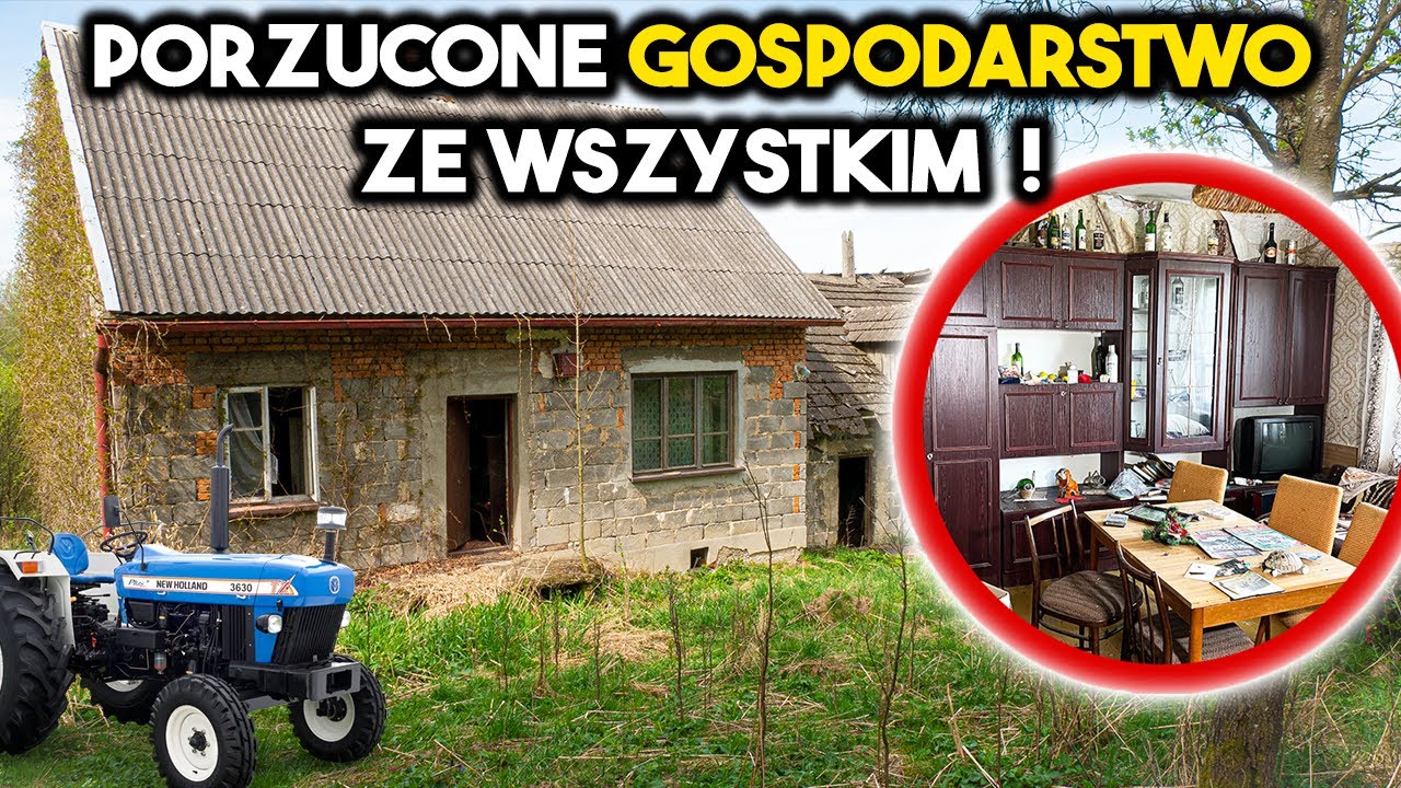 ZOSTAWILI GOSPODARSTWO ZE WSZYSTKIM I UCIEKLI! 😮 DLACZEGO TO STOI PUSTE !? - Urbex