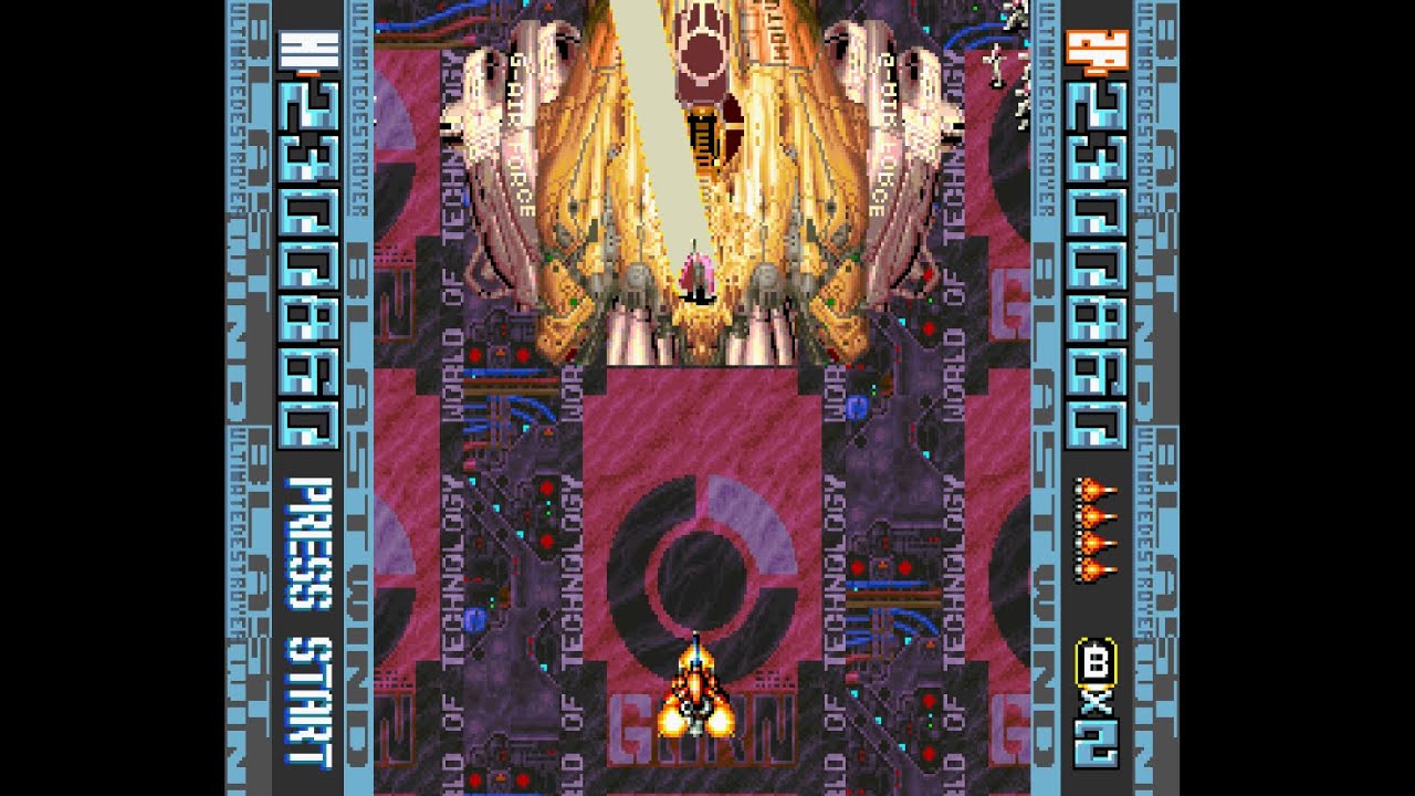 Blast Wind (Saturn) - Normal 1cc (All Alternate Routes - Reppu)