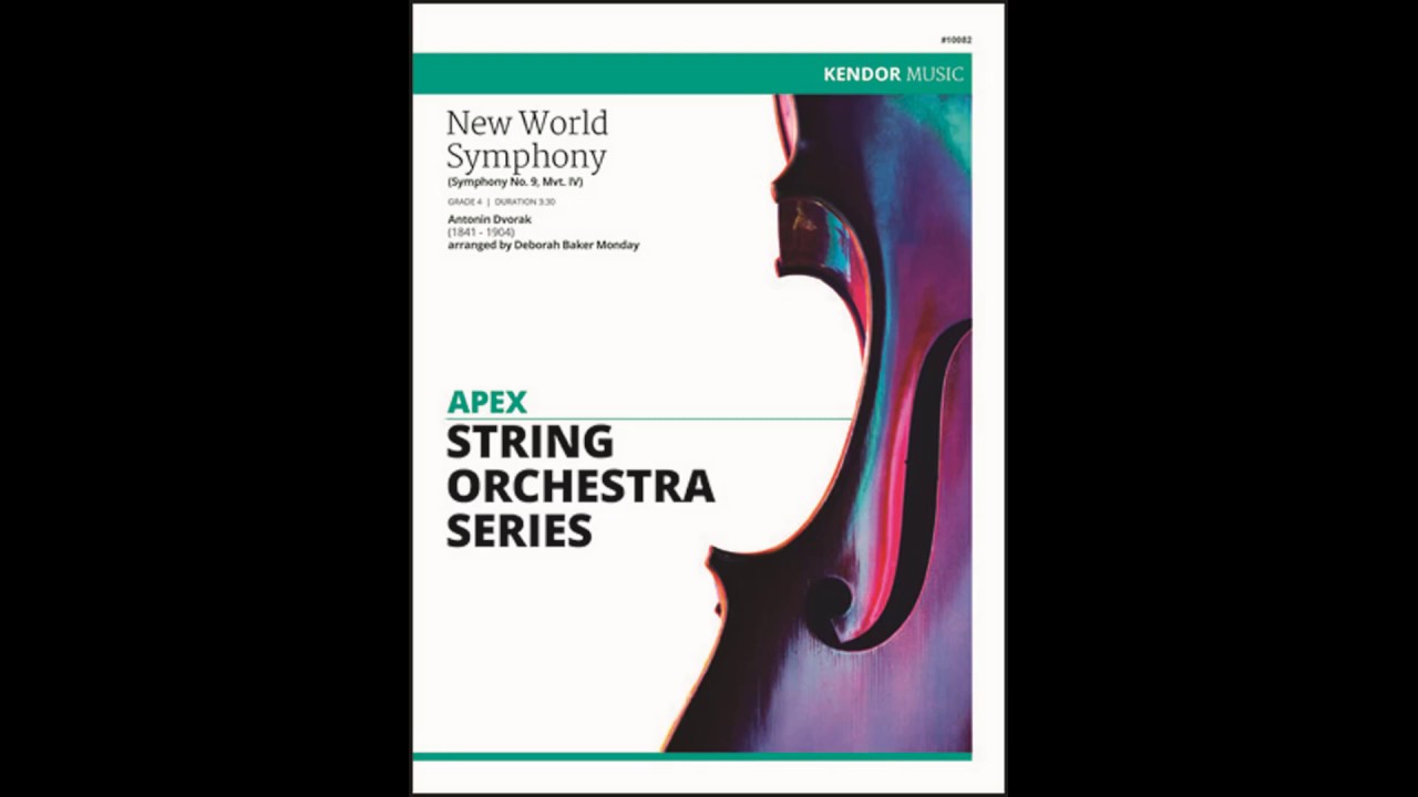 New World Symphony arranged by Deboray Baker Monday