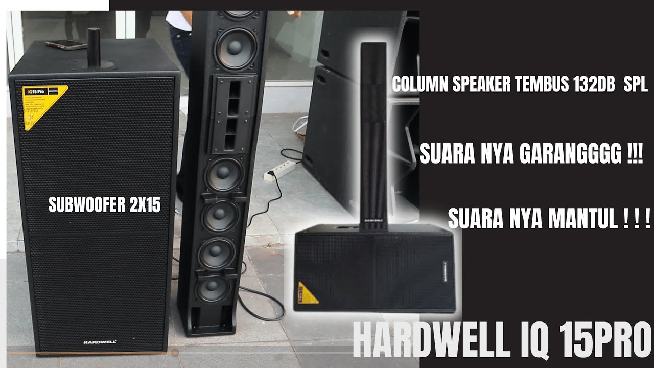 Review Sound Unik IQ 15 PRO Hardwell ! Suara Muantull Gaisss!