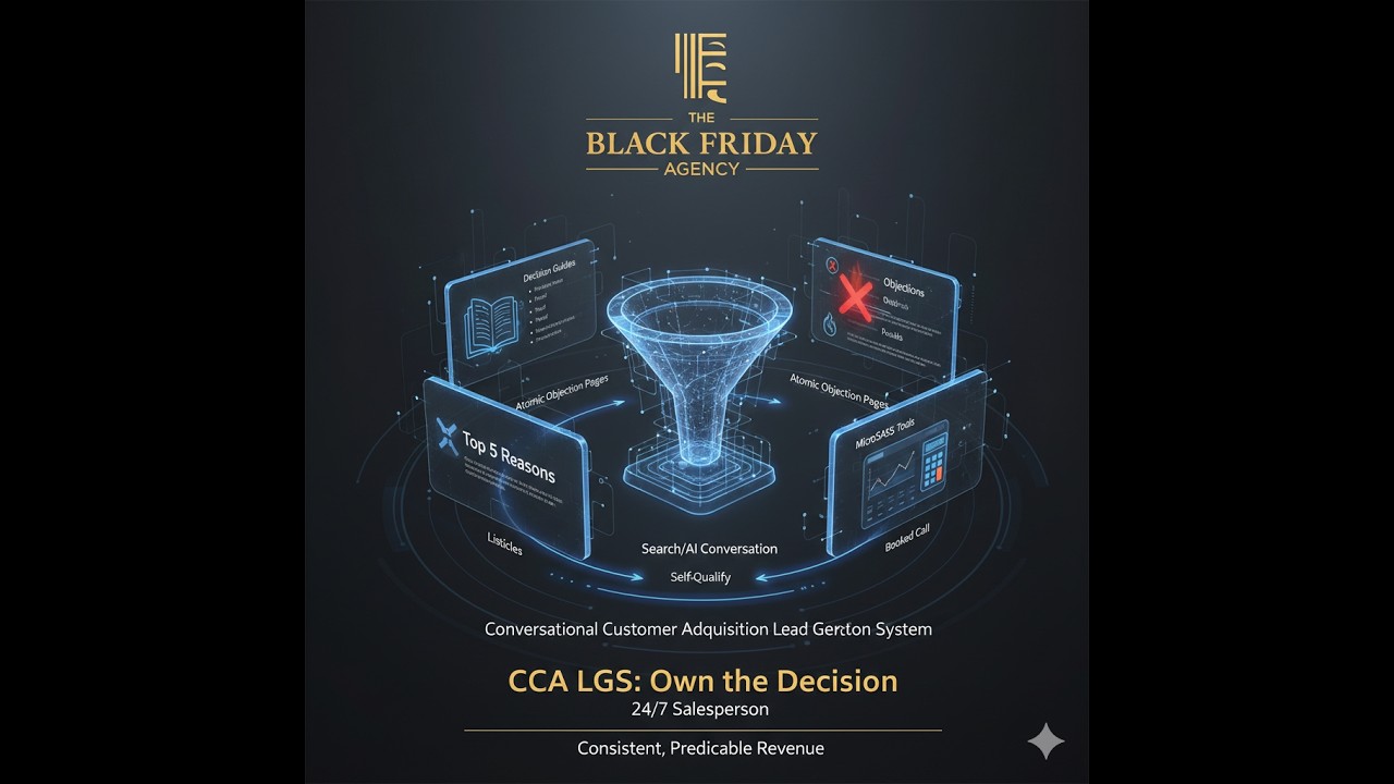 The Conversational Customer Acquisition Lead Generation System (CCA LGS)