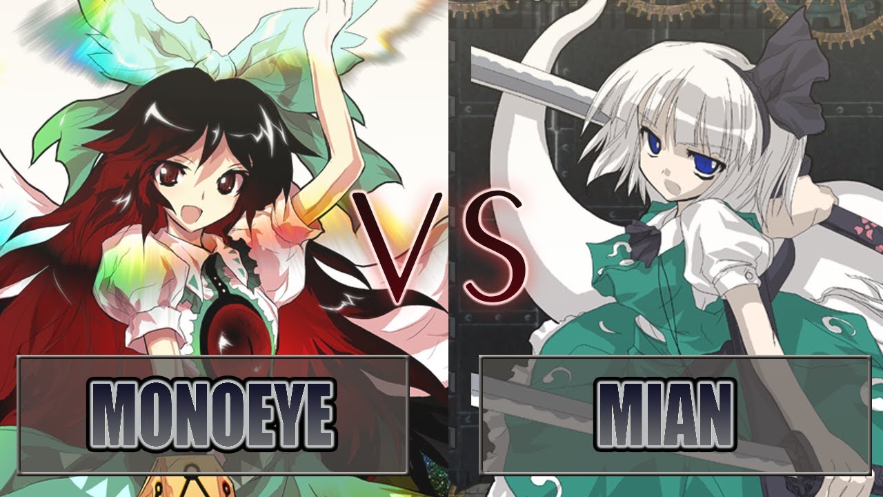 Hisoutensoku: Monoeye (Utsuho) vs Mian (Youmu) FT3 | High Level Gameplay