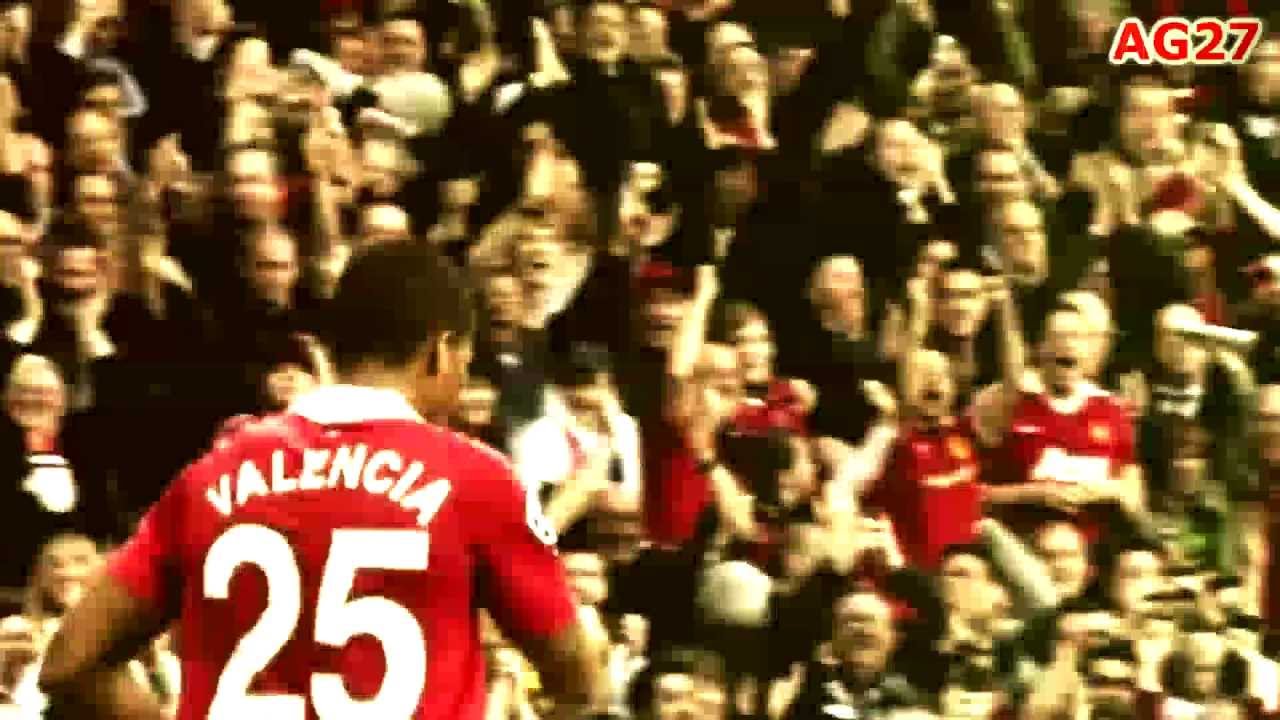 Antonio Valencia 2009 - 2013 Manchester United [HD]