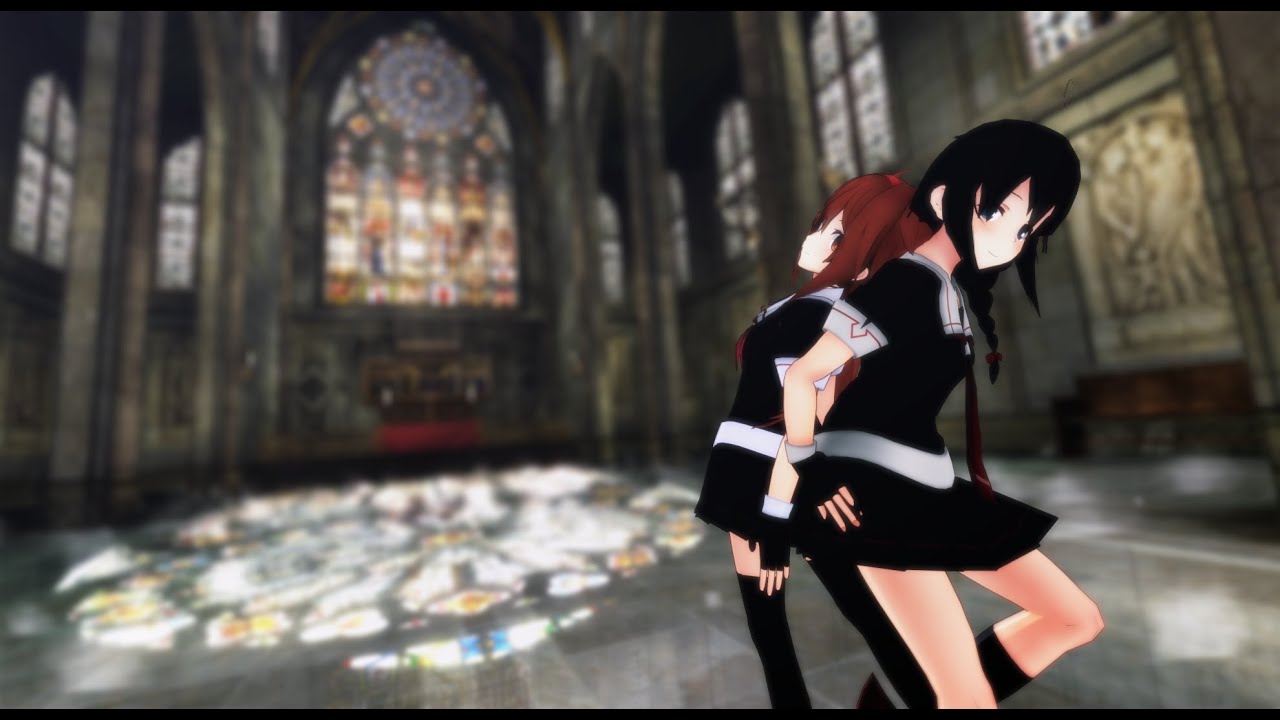 【MMD艦これ】時雨 白露でラストダンス