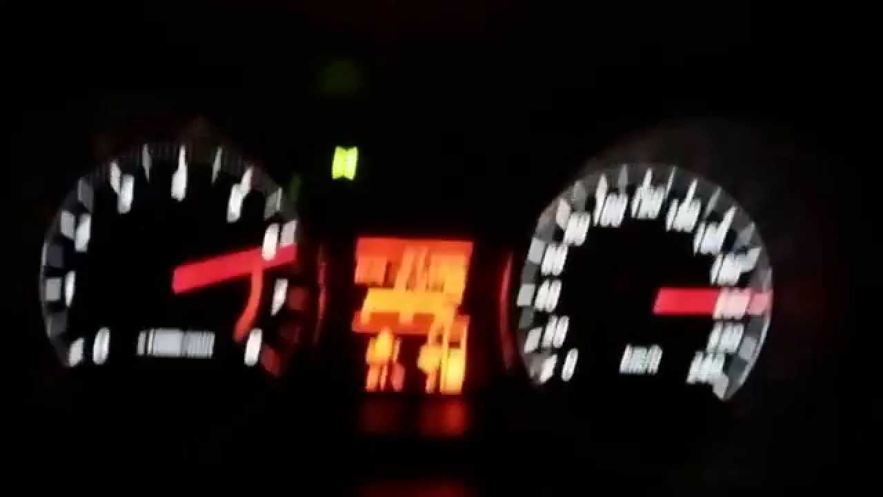 Mitsubishi Lancer 1.6 117hp accelaration (0-220kmh)