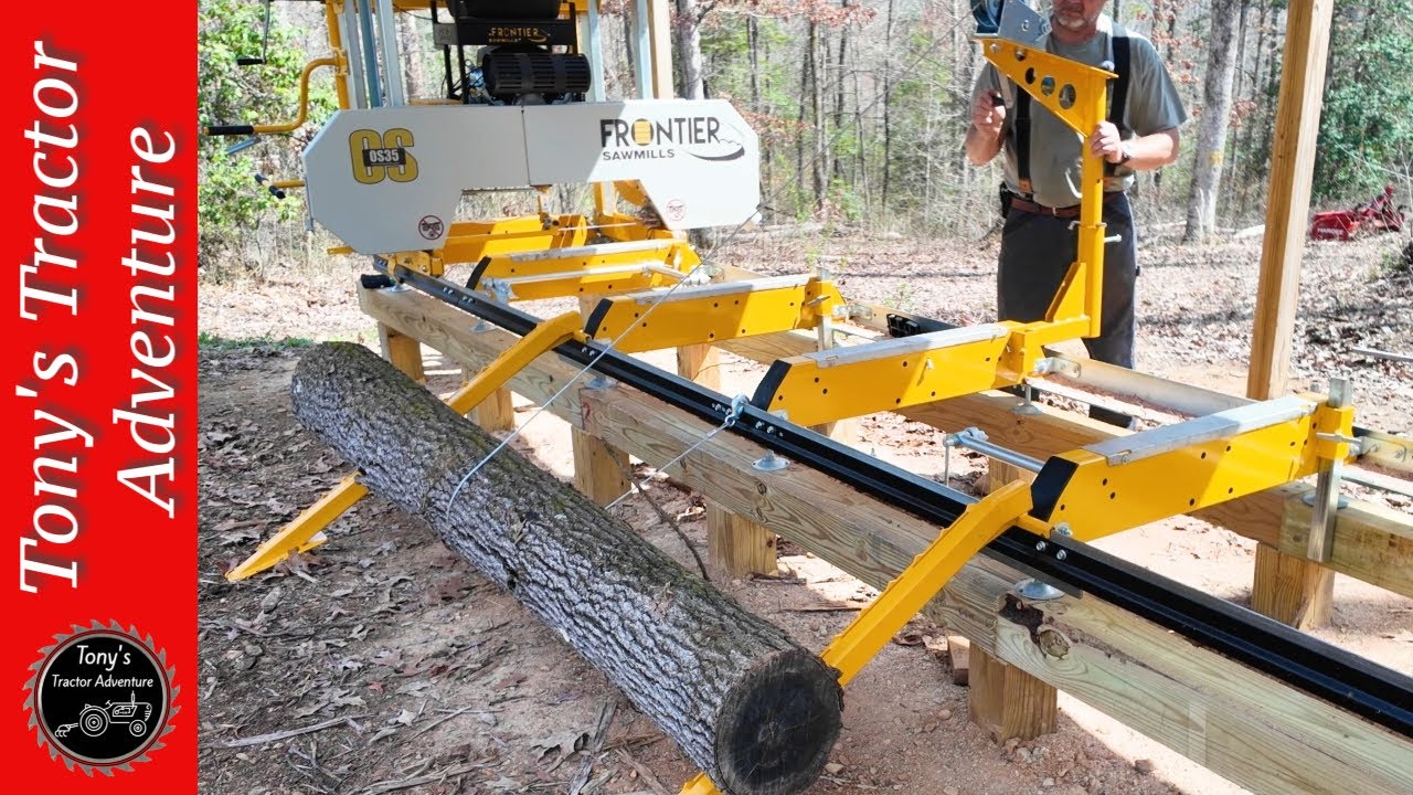 Manual Sawmills Need This - Portable Sawmill - Frontier Sawmills OS35, OS31, OS27, OS23