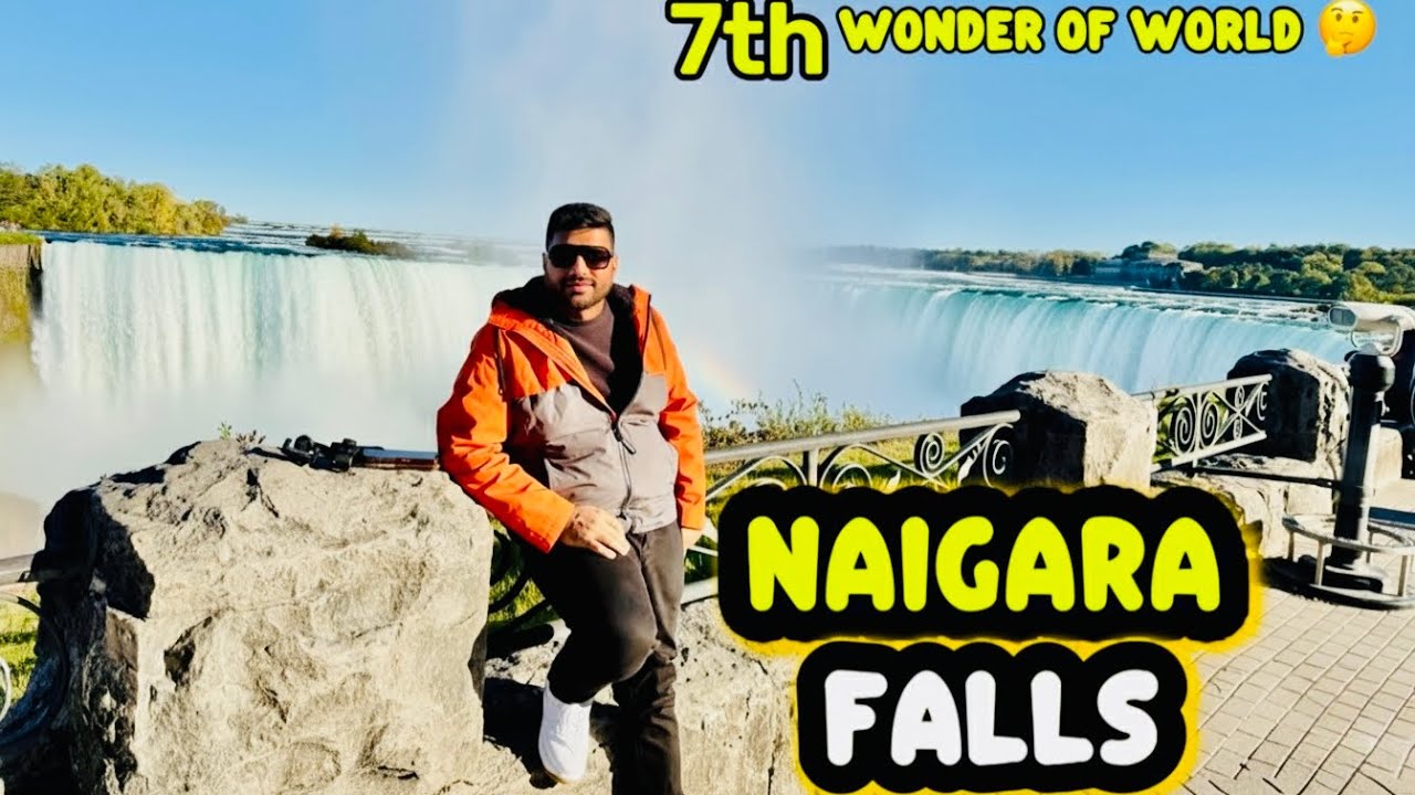 From Pakistan to Niagara The First look Naigara Fall 7th Wonder of World waqai hai?Pakistani Vlogger