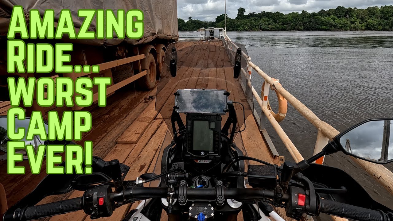 South Through the Amazon, Guyana.  Adventure Riding in South America Episode 3