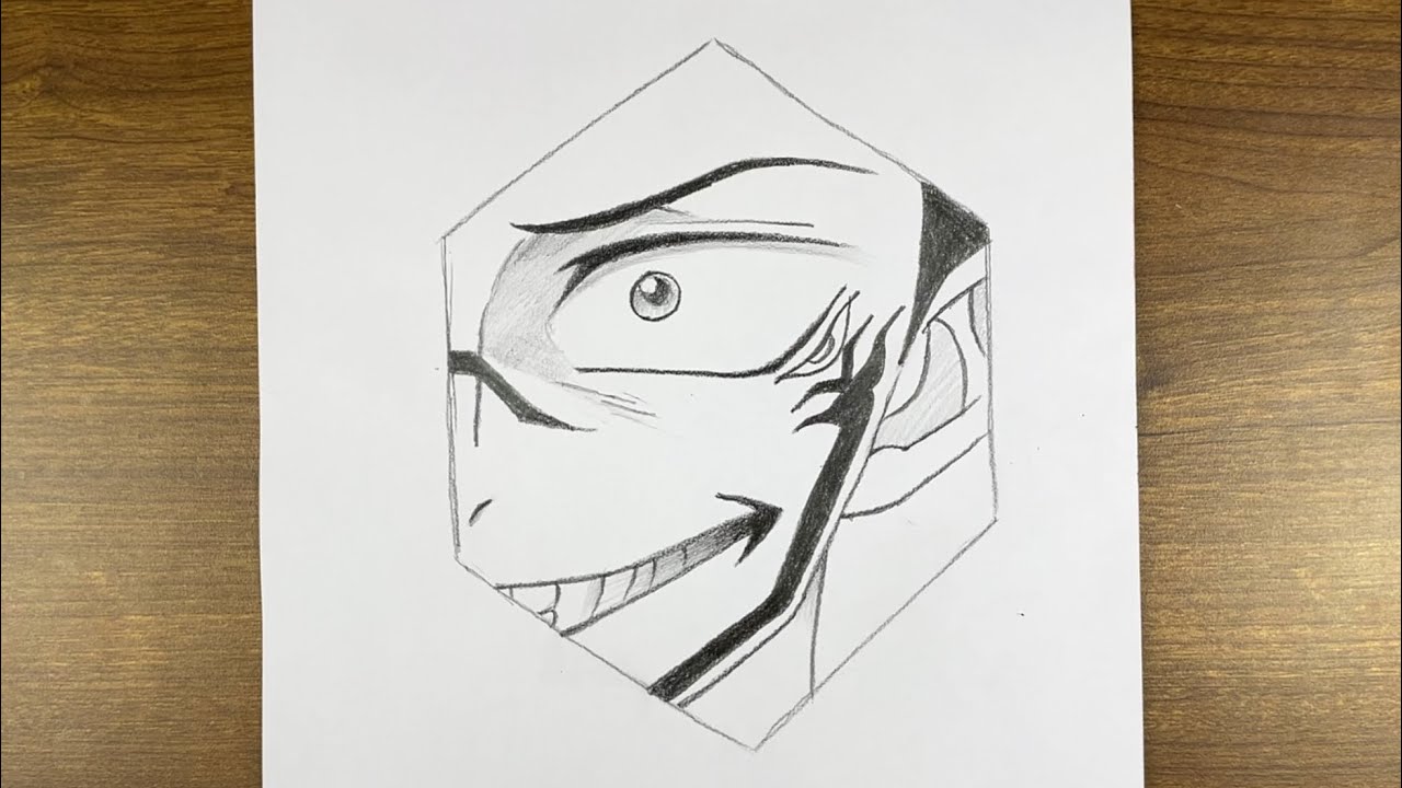 Easy Jujutsu Kaisen drawing tutorial | how to draw Jujutsu Kaisen step by step 