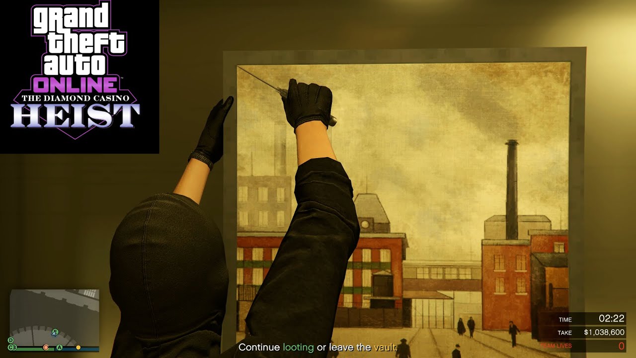 Casino Heist - *Silent & Sneaky* $5,386,000 Artwork (Elite Challenge)