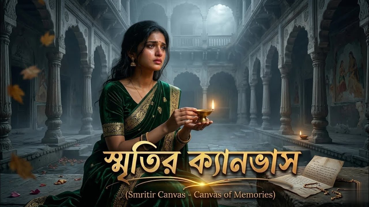 স্মৃতির ক্যানভাস - তুমি নেই তবুও আছো | Smritir Canvas | Heart Touching Bangla Song