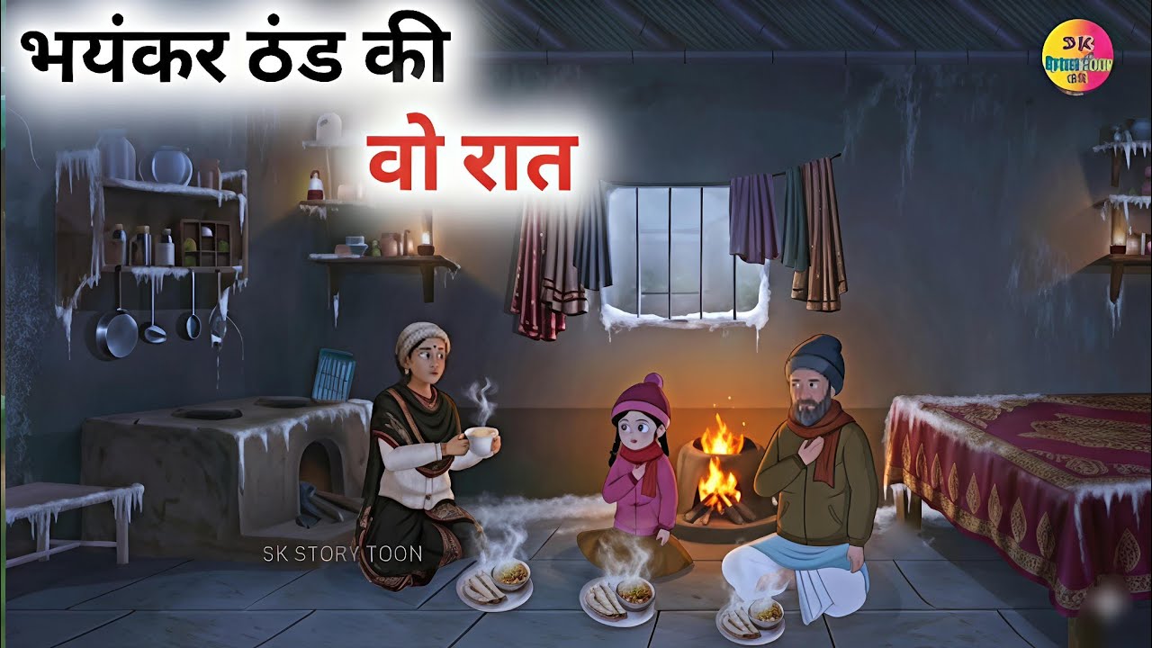 भयंकर ठंड की वो रात कहानी | मोरल स्टोरी| Thand ka kahar। Hindi kahaniya| winter story ठंड की कहानी 