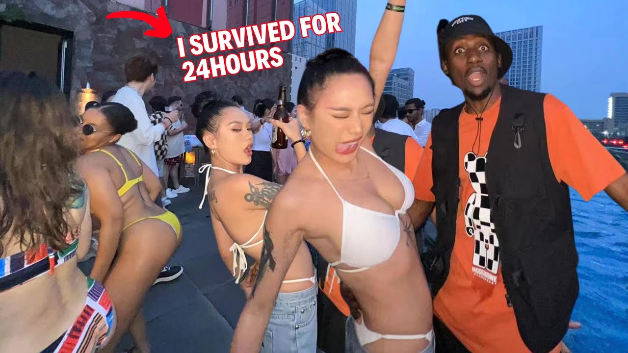 I am the First Black guy to SNEAK INTO China’s Biggest Party City 🇨🇳