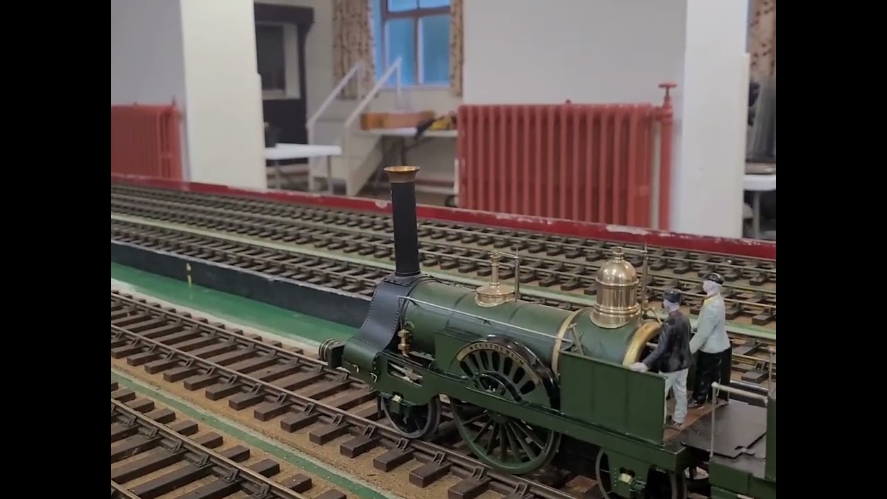 First run of our new to us Coronation Pacific at the G1MRA GTG at Penkridge 11 Jan 26
