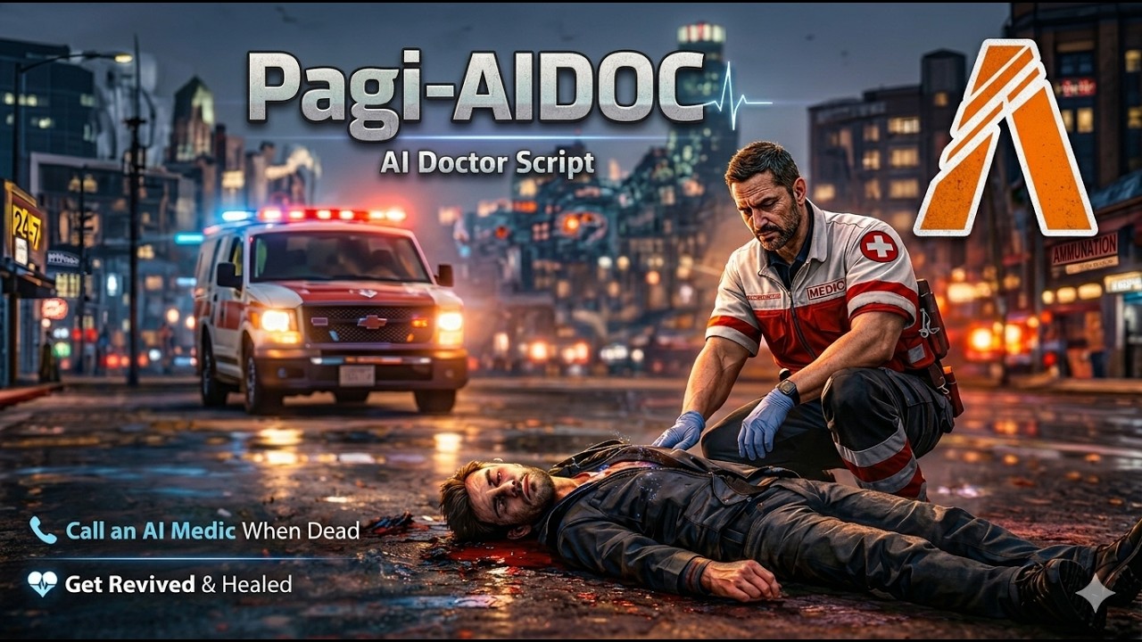 FiveM AI Doctor Script | Pagi-AiDoc | NPC Medic | QBCore & ESX