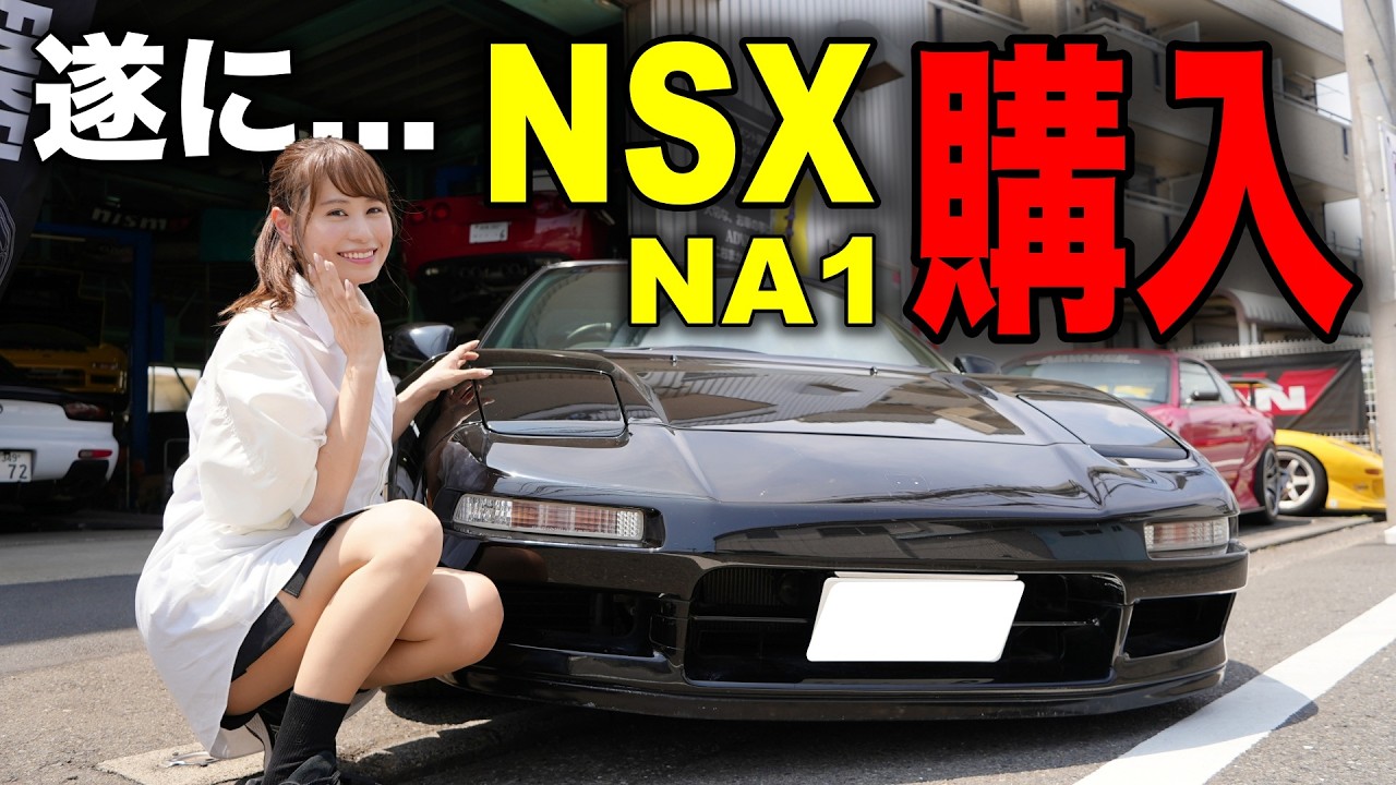 【車両購入】ずっと欲しかったホンダNSX NA1を実車を見ずに購入しちゃいました。