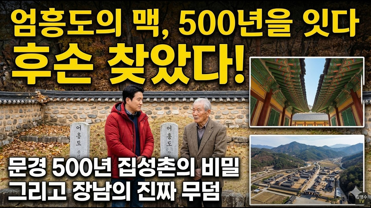 [드디어 천만] 영화 '왕과 사는 남자' 진짜 무대! 문경 엄흥도 집성촌과 '엄태산' 실제 모델의 무덤까지