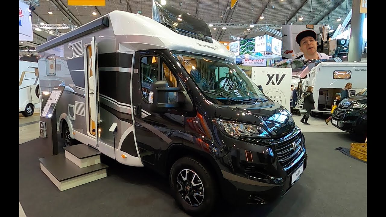 Sunlight T 69 L XV RV Camper Van Camping car auto T69 Fiat Ducato walkaround and interior V1462