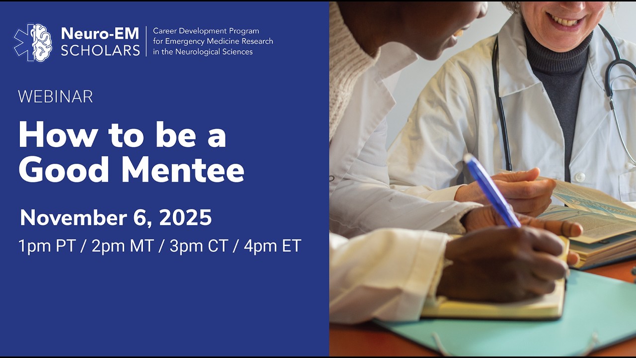 How to be a Good Mentee (November 2025 Webinar)