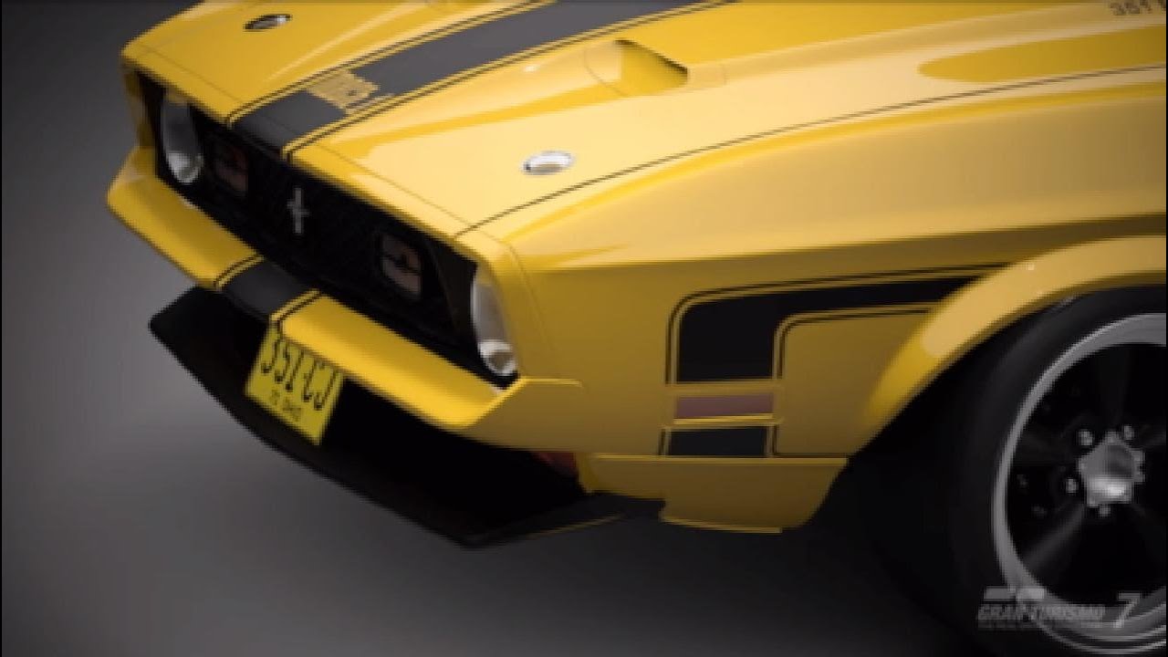 Gran turismo 7-FORD MUSTANG Mach one 1971 Engine Swap