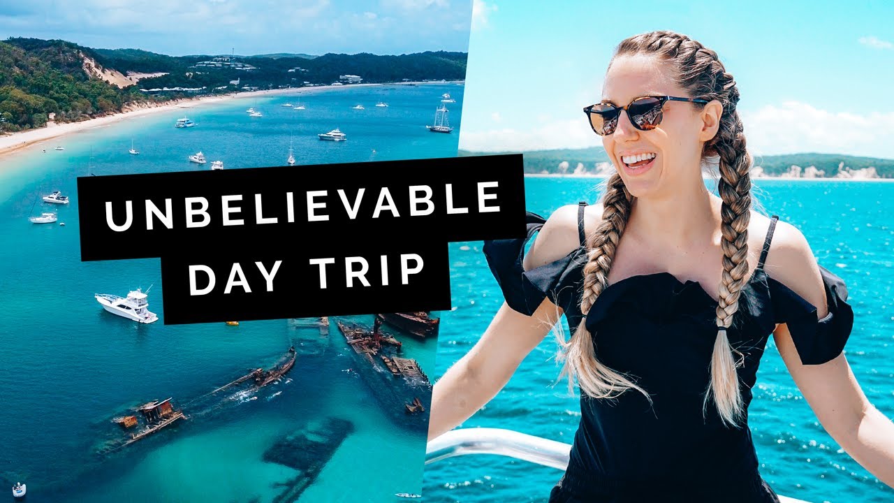 I visited MORETON ISLAND + Shipwrecks! 🇳🇿 Brisbane escape