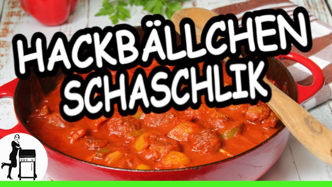Hackbällchen Schaschlik - Rezept für alle von 5 bis 99 Jahren