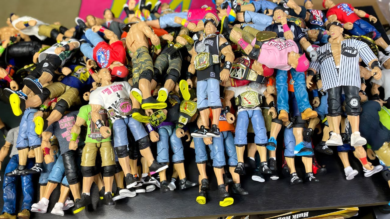 MASSIVE John Cena Action Figure Collection 2024!
