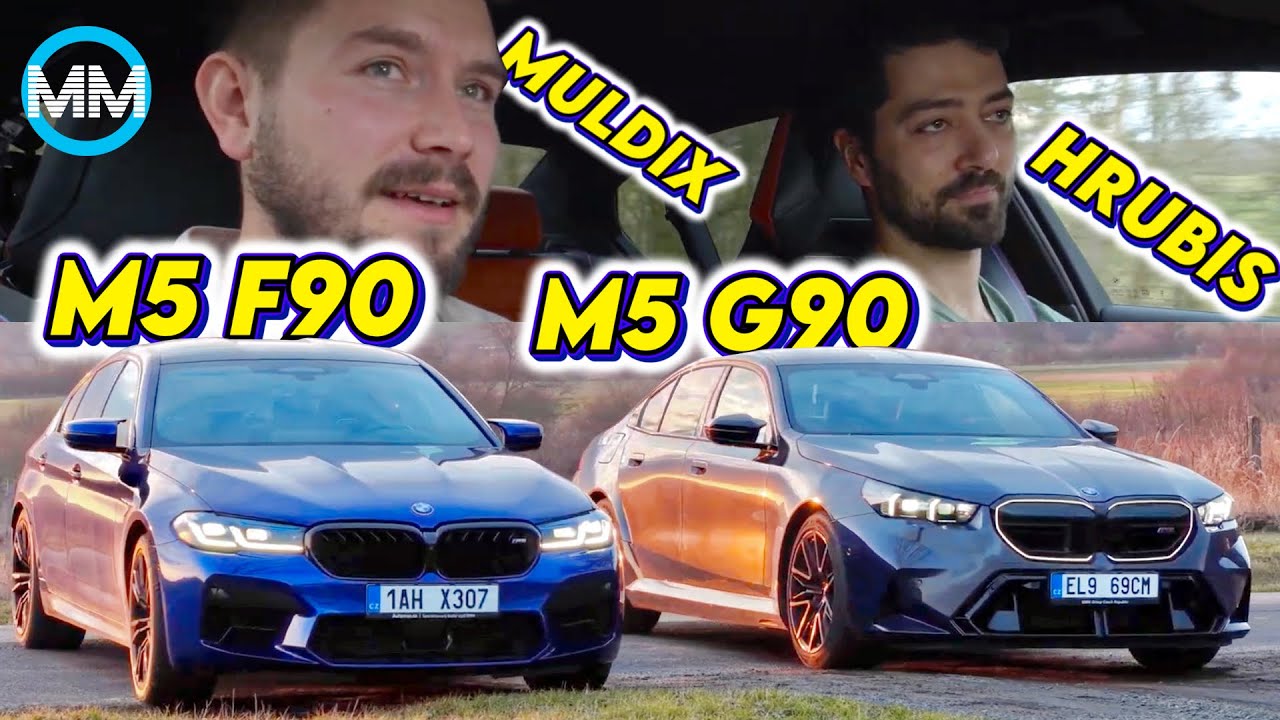 4K | HRUBIS & MULDIX | BMW M5 G90 PROTI BMW M5 F90 | KTERÉ JE LEPŠÍ?