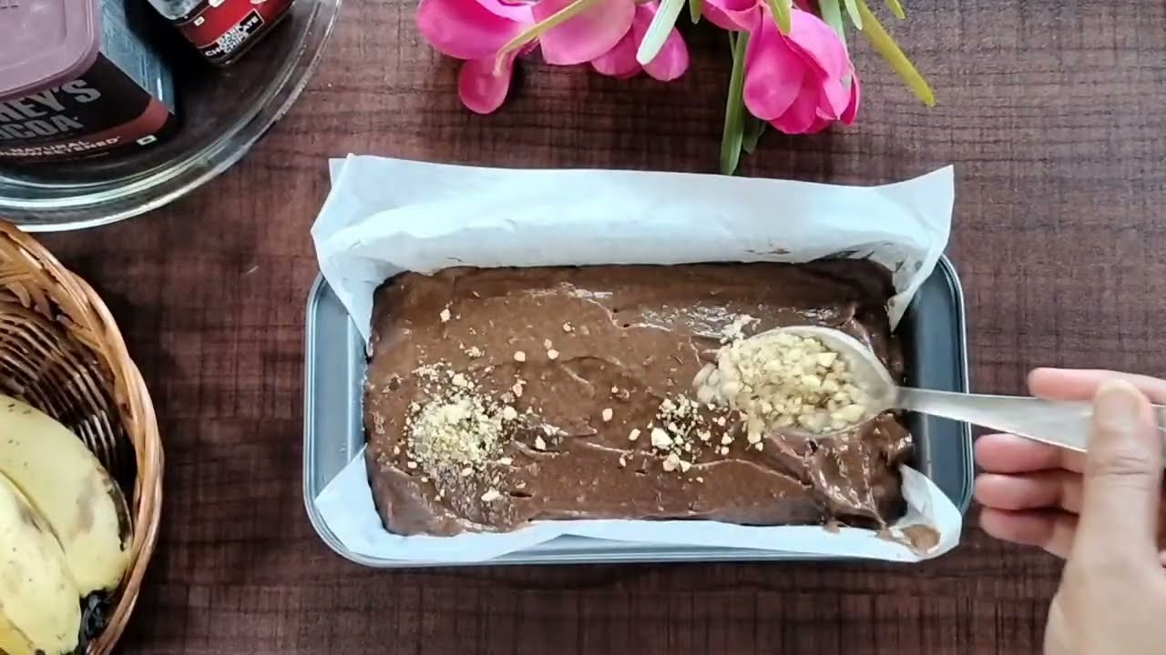 If you have Banana , Avocado make this The best eggless Chocolate Brownie🥑|Fudgy brownies|#asmr