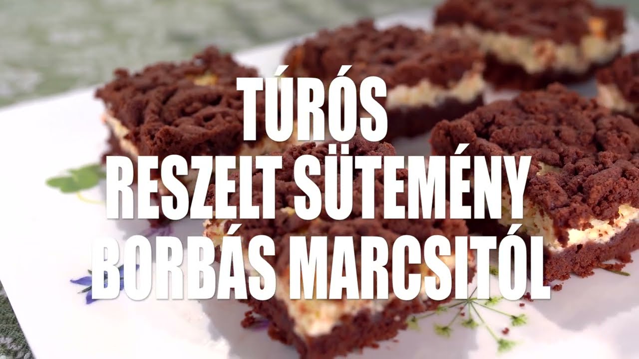 Túrós reszelt: ropogós, kakaós-vaníliás sütemény - Borbás Marcsi konyhájából