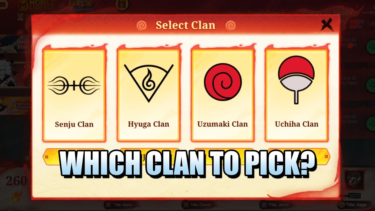 Which Clan Should You Pick? - Madara Event Guide